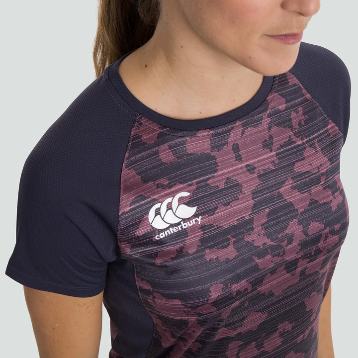 T-shirt graphique Canterbury Vapodri Superlight, encre de Chine