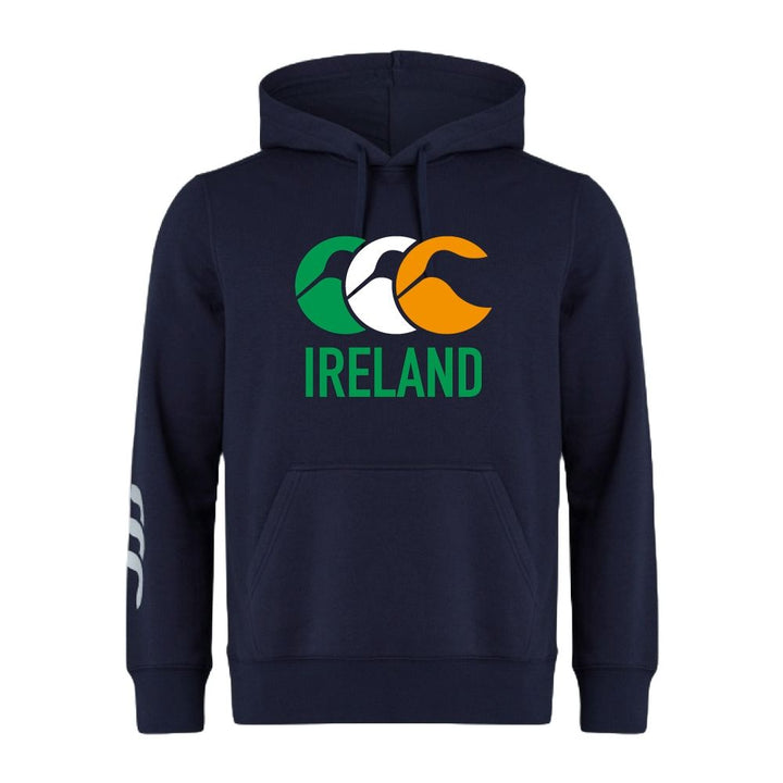 Sweat à capuche Canterbury Irlande Blue Marine