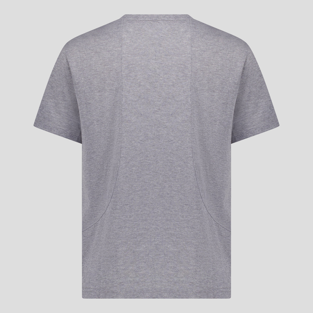 T-shirt Canterbury Vapodri Tempo pour homme, gris chiné