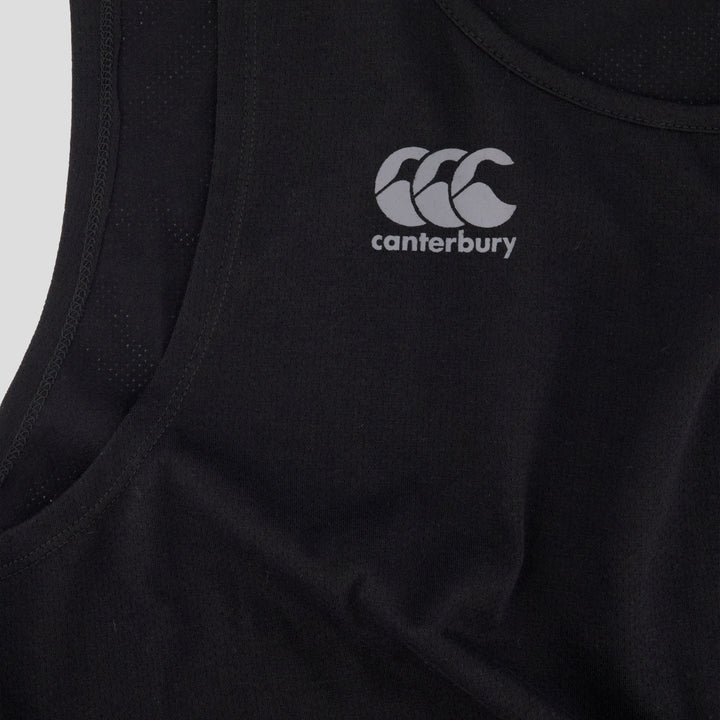 Débardeur Canterbury Vapodri Tempo pour homme, noir