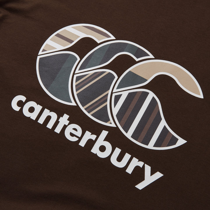 Maglietta Uglies da uomo Canterbury marrone