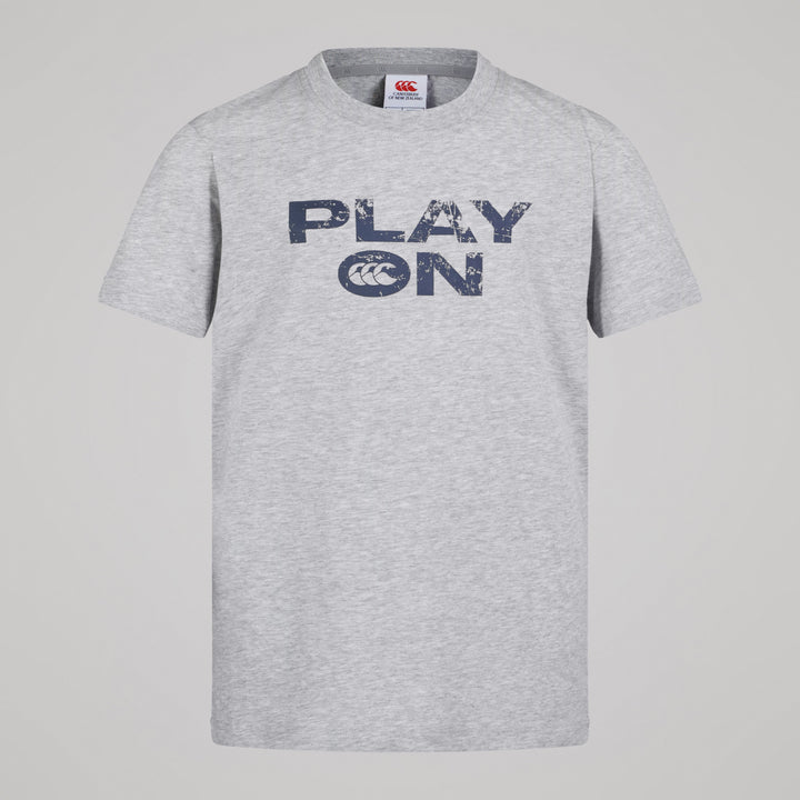 T-shirt unisexe Canterbury Junior No Drop Kicks, gris