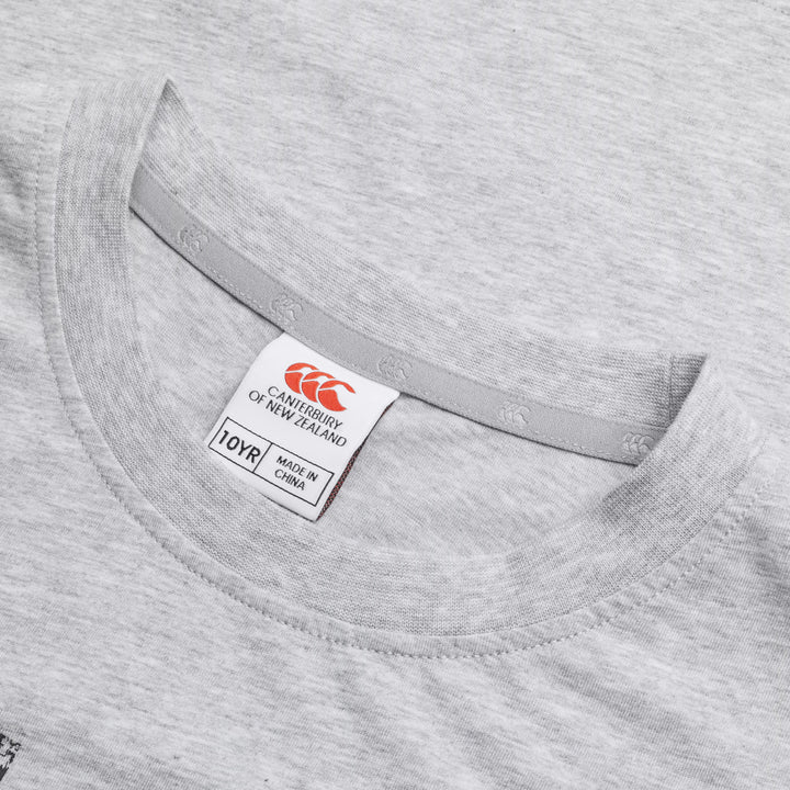 T-shirt unisexe Canterbury Junior No Drop Kicks, gris