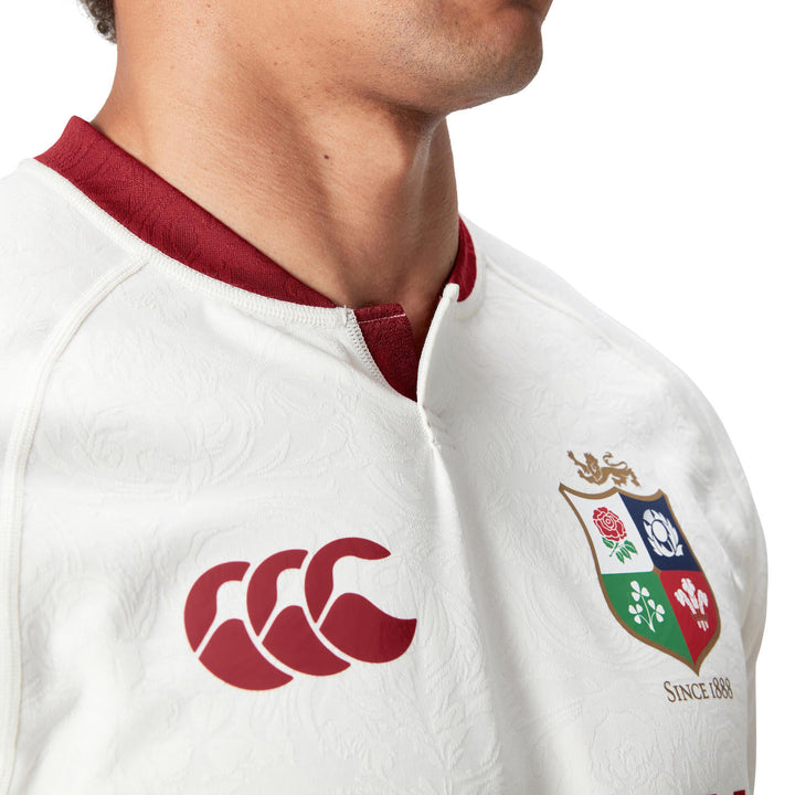 Maillot d’entraînement Canterbury Les Lions Britanniques et Irlandais AU 2025 Blanc