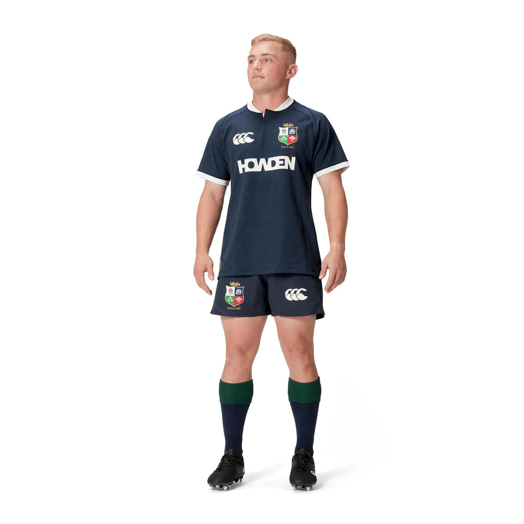 Maillot d’entraînement Canterbury Les Lions Britanniques et Irlandais AU 2025 Bleu Saphir Foncé