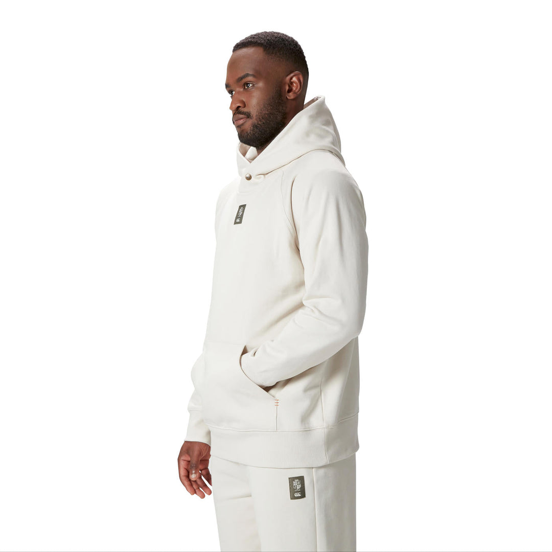 Canterbury Lions Britanniques & Irlandais Outback Fleece Hoodie Unisexe Blanc