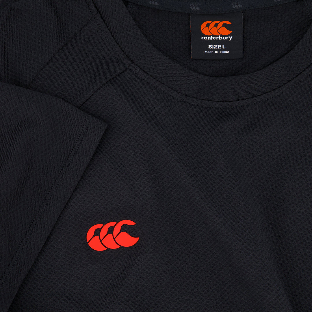 T-shirt Canterbury Everest pour homme, noir