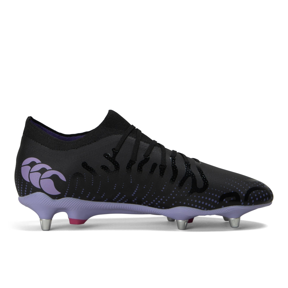 Chaussures de Rugby Canterbury Speed Infinite Pro SG Noir/Violet