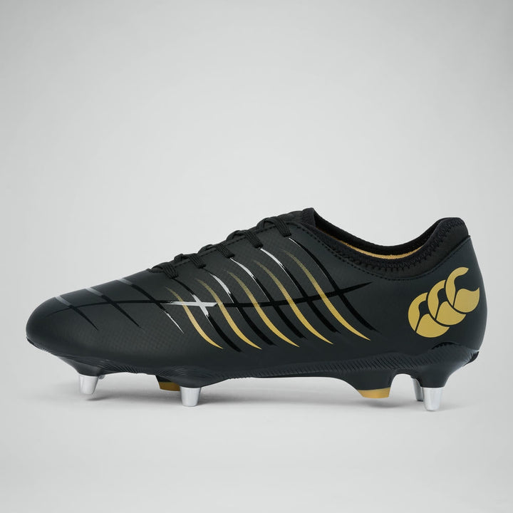 Chaussures de rugby Canterbury Phoenix 2.0 Team SG noires
