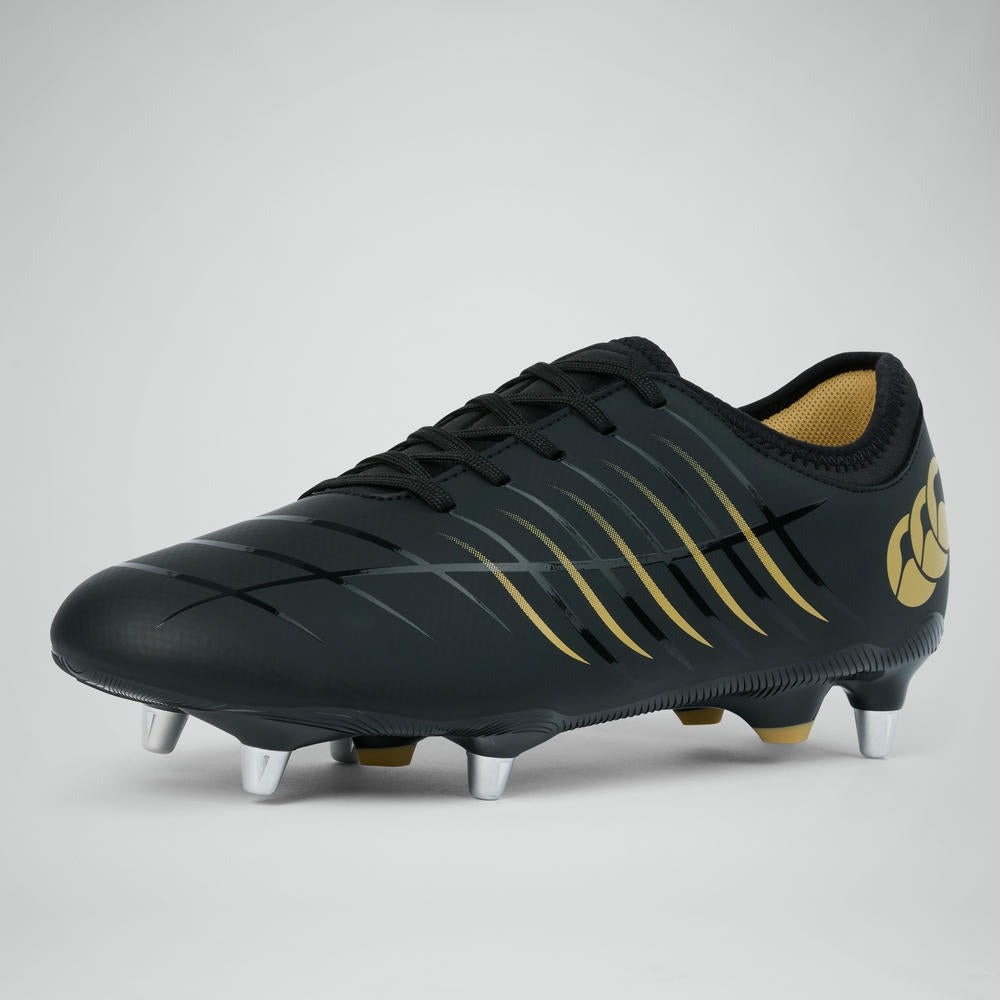 Chaussures de rugby Canterbury Phoenix 2.0 Team SG noires
