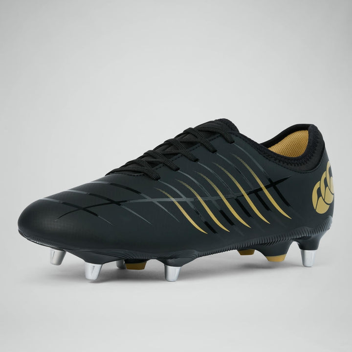 Chaussures de rugby Canterbury Phoenix 2.0 Team SG noires