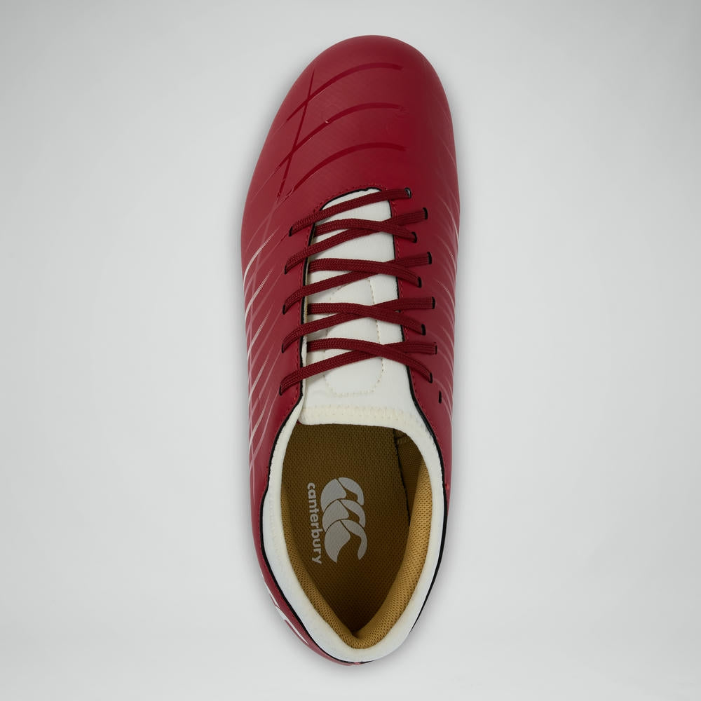 Chaussures de rugby Canterbury Phoenix 2.0 Team FG Rouge
