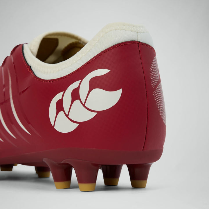 Chaussures de rugby Canterbury Phoenix 2.0 Team FG Rouge
