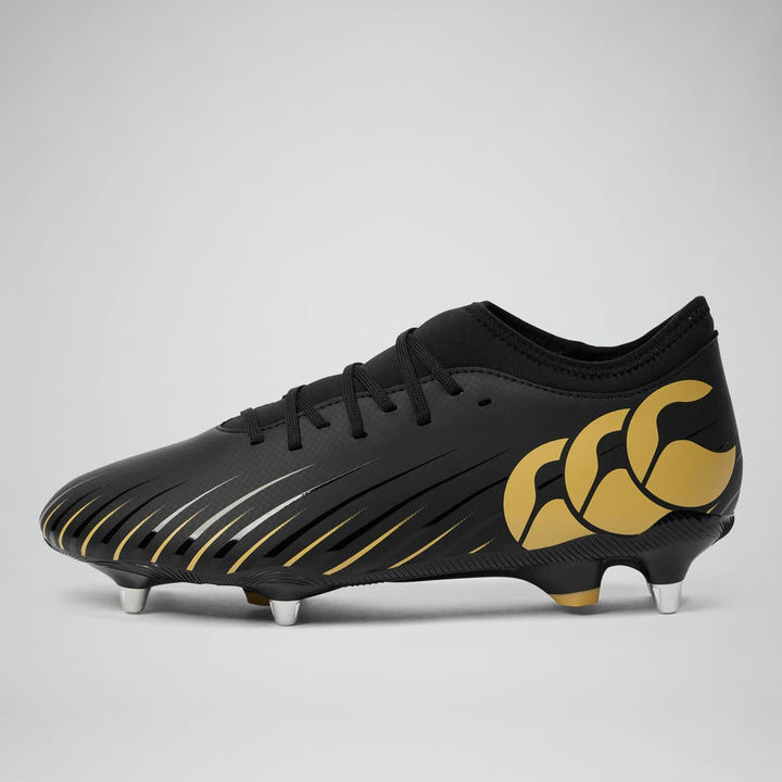 Chaussures de rugby Canterbury Speed ​​Falcon Team SG noires