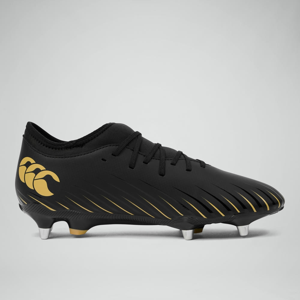 Chaussures de rugby Canterbury Speed ​​Falcon Team SG noires