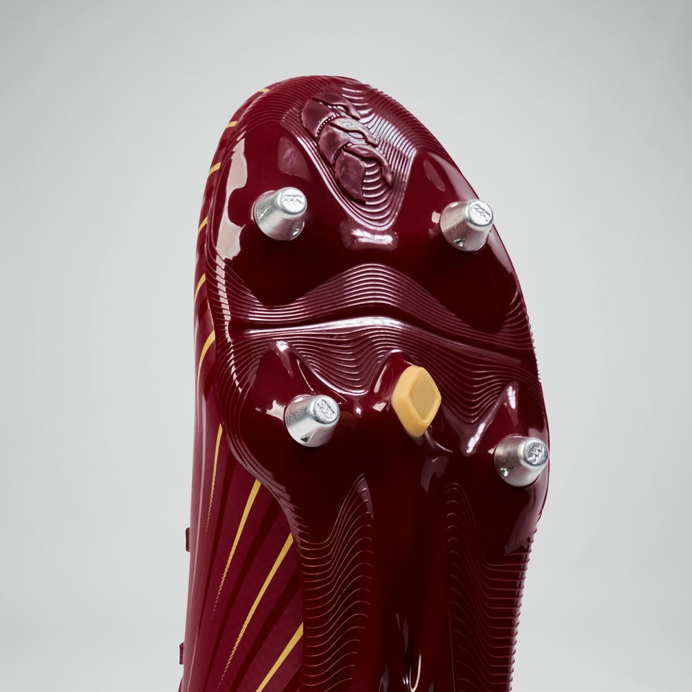 Chaussures de rugby Canterbury Speed ​​Falcon Team SG rouges
