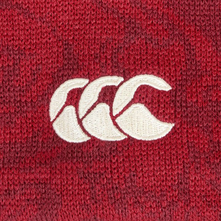 Bonnet à pompon doublé polaire Canterbury British &amp; Irish Lions Rouge 