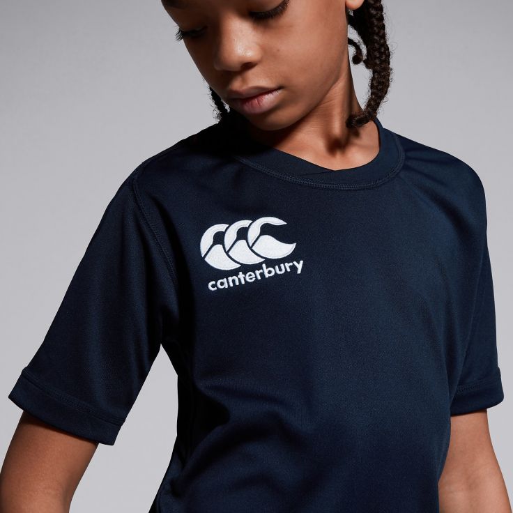 Maillot Canterbury Club unisexe junior bleu marine