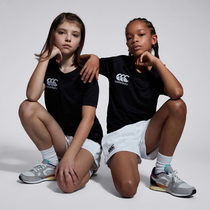 Maillot Canterbury Club Unisexe Junior Noir