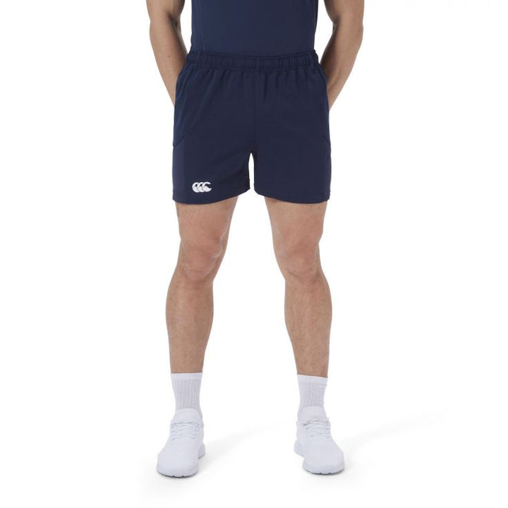 Short de rugby Canterbury Advantage bleu marine 2.0