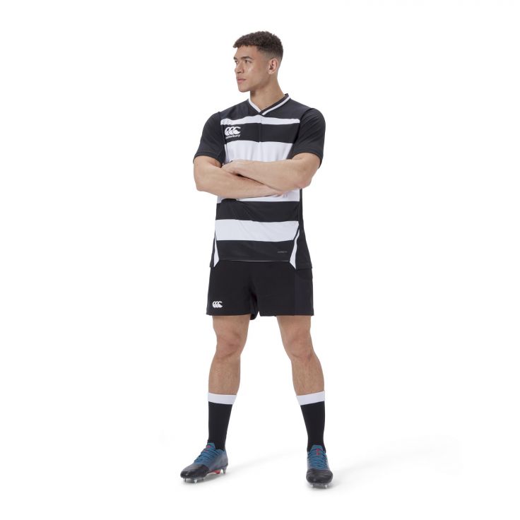 Short de rugby Canterbury Advantage Noir 2.0