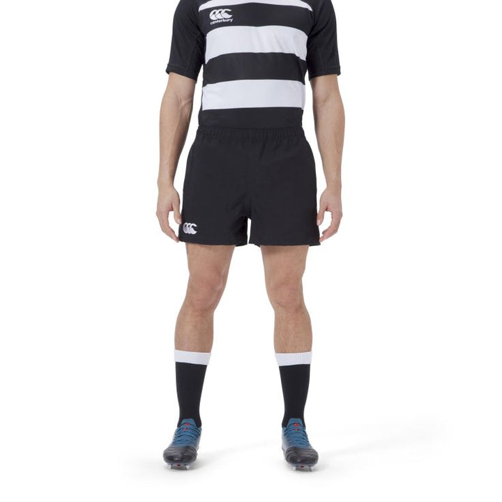 Short d'entraînement Canterbury pour homme, noir (avec poches)