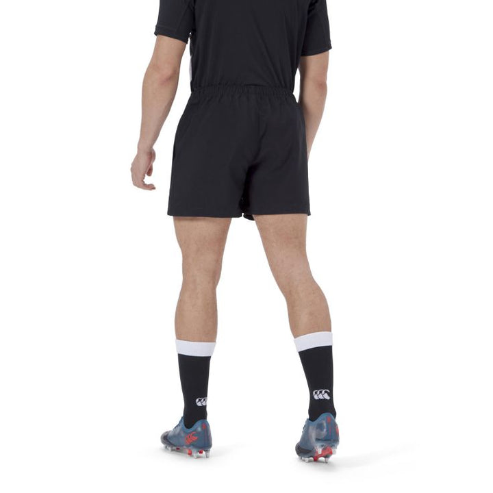 Short d'entraînement Canterbury pour homme, noir (avec poches)