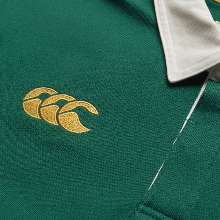 Rugby Irlande 150e Anniversaire Maillot Domicile Manches Courtes Homme Vert