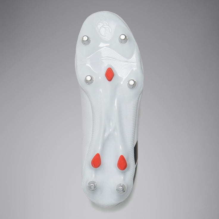 Chaussures de rugby Canterbury Speed ​​Raze SG Senior Blanches