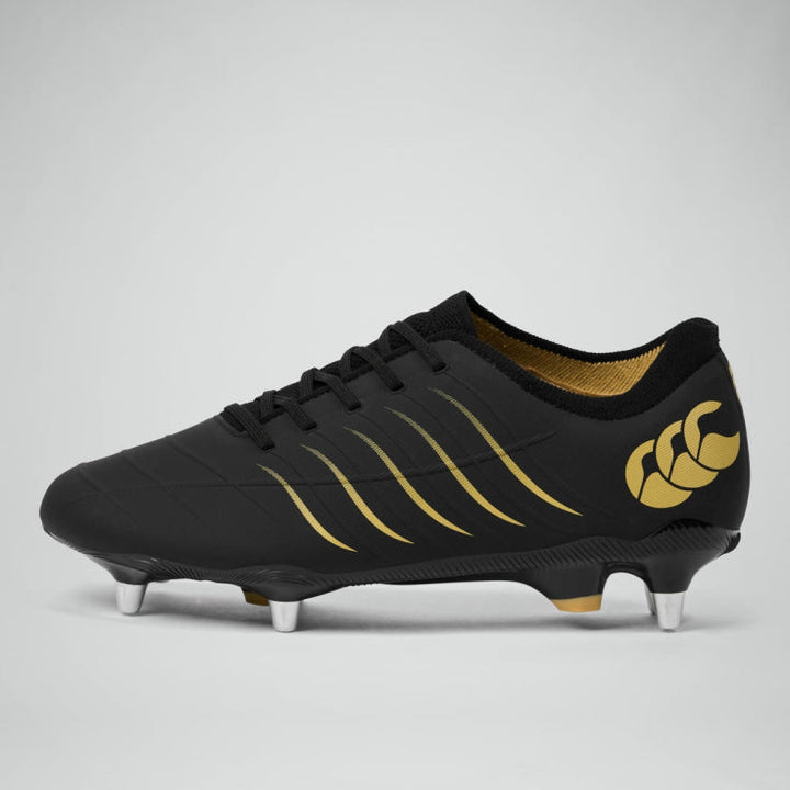 Chaussures de rugby Canterbury Phoenix 2.0 Pro SG noires