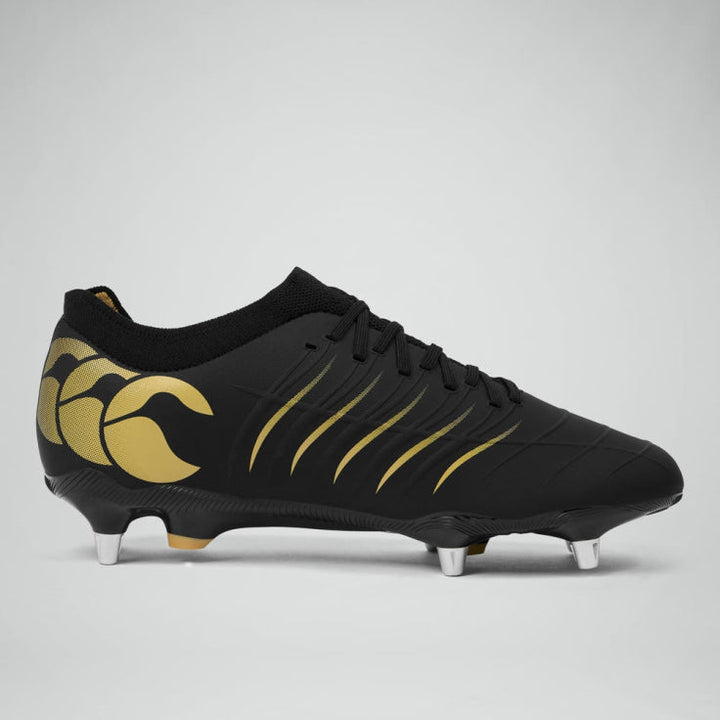 Chaussures de rugby Canterbury Phoenix 2.0 Pro SG noires