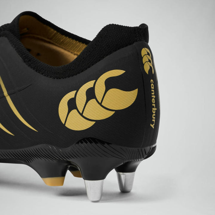 Chaussures de rugby Canterbury Phoenix 2.0 Pro SG noires