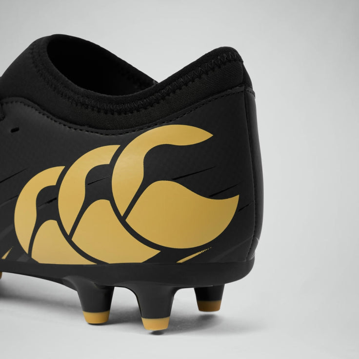 Chaussures de rugby Canterbury Speed ​​Falcon Team FG noires