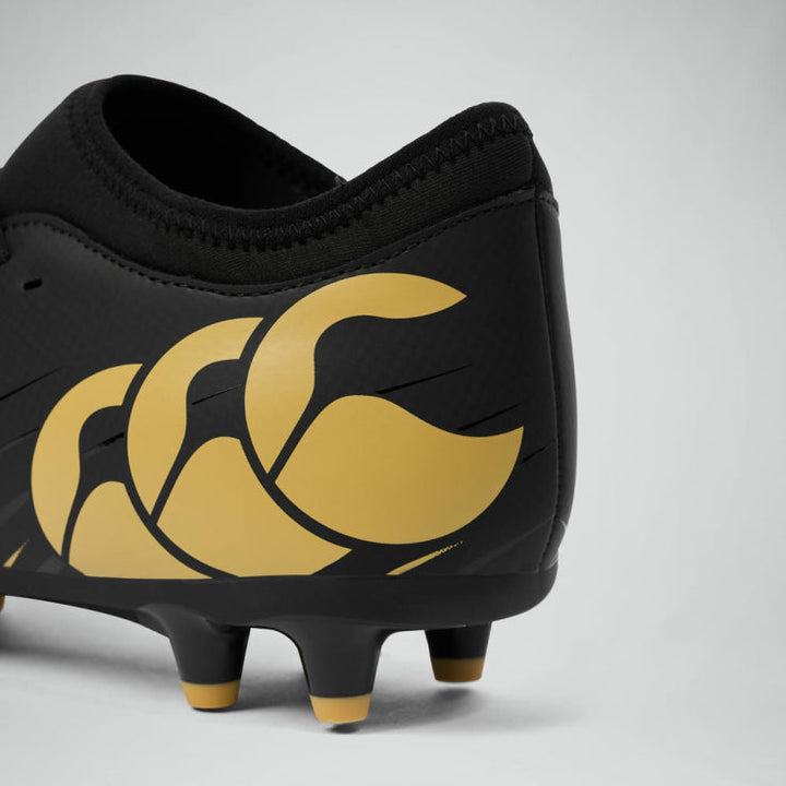 Chaussures de rugby Canterbury Speed ​​Falcon Team FG noires
