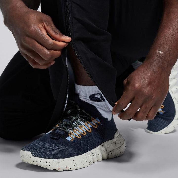 Pantaloni da stadio con risvolto Canterbury da uomo, neri