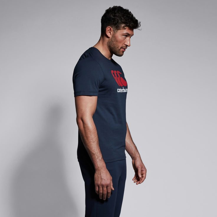 Canterbury CCC Logo T-Shirt Men Navy