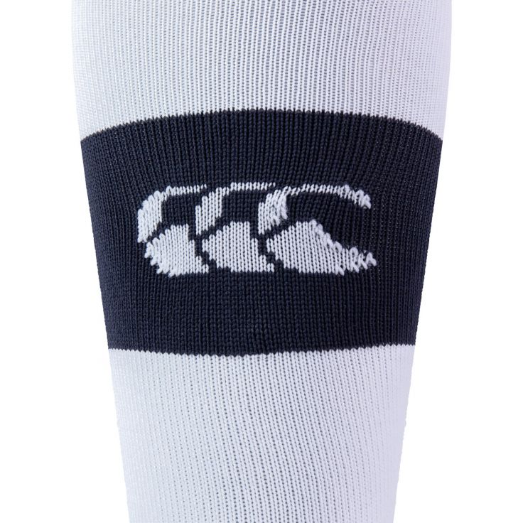 Chaussettes Canterbury Team Hooped Bleu Marine/Blanc Enfant