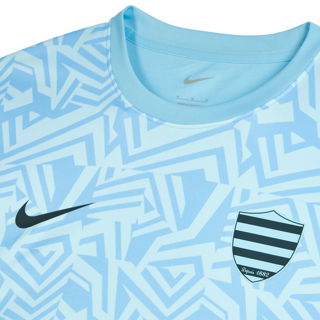 Maillot de rugby d'avant-match Nike Racing 92 pour homme