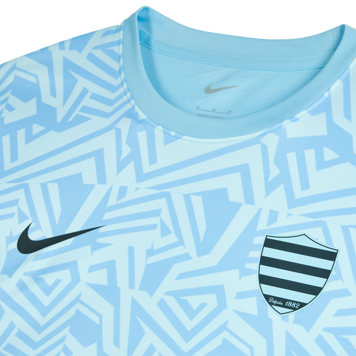 Maillot de rugby d'avant-match Nike Racing 92 pour homme