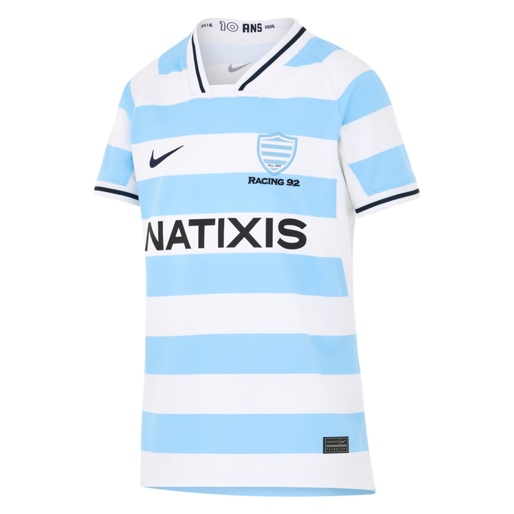 Maillot de rugby domicile Nike Racing 92 Stadium pour enfant
