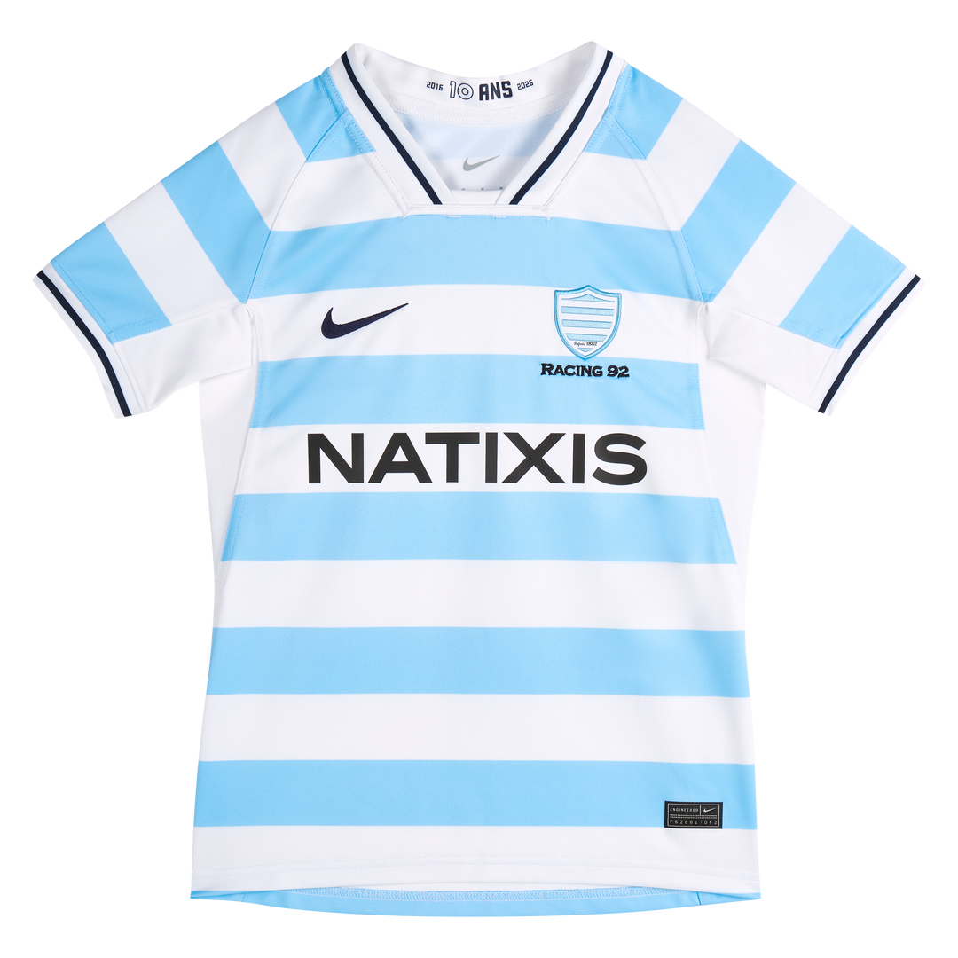 Maillot de rugby domicile Nike Racing 92 Stadium pour enfant