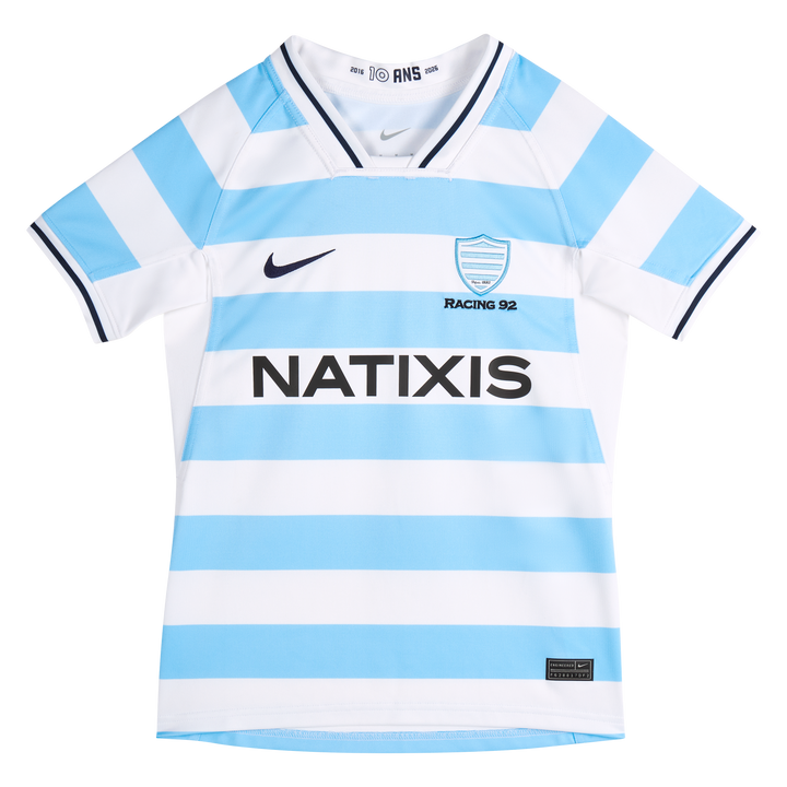 Maillot de rugby domicile Nike Racing 92 Stadium pour enfant