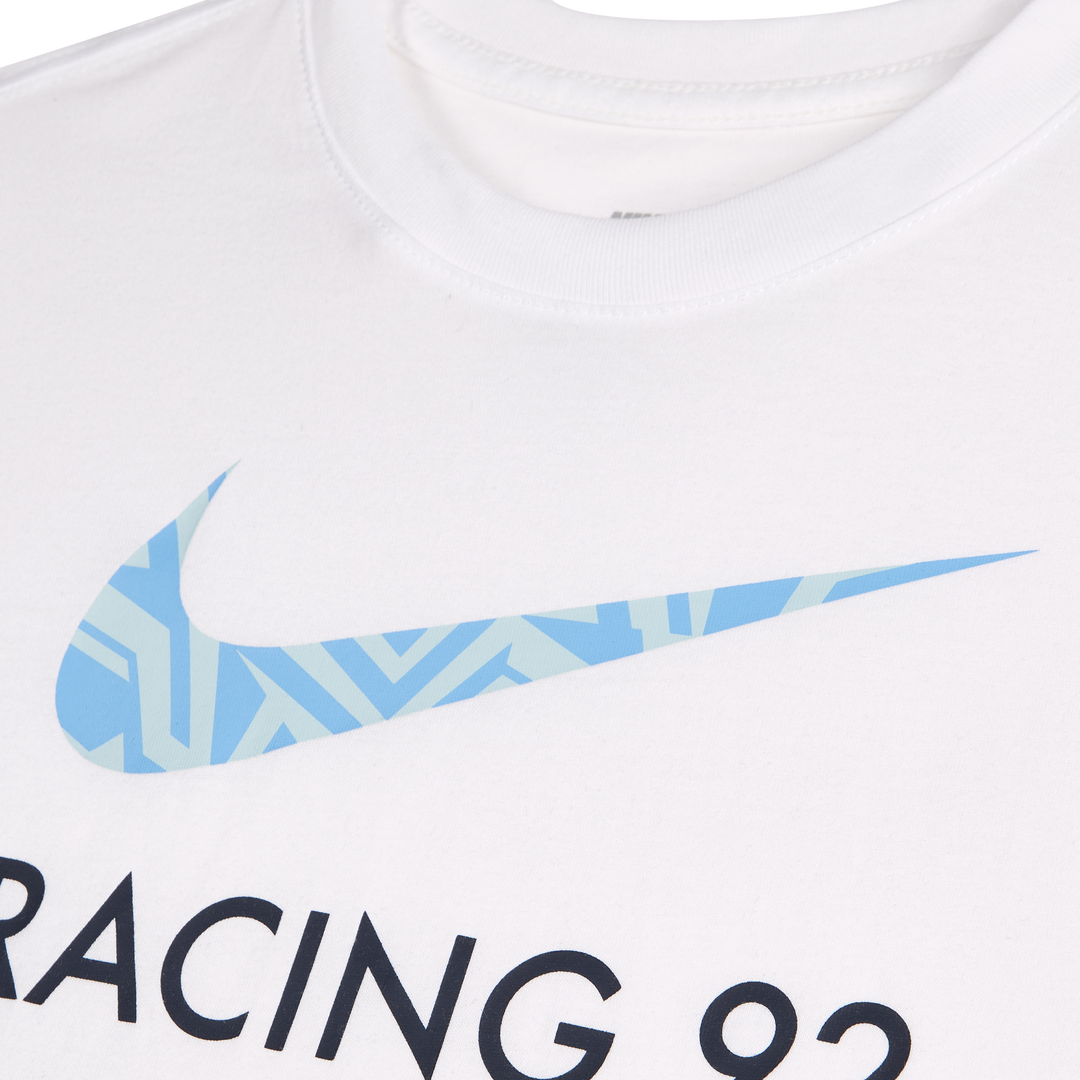 T-shirt graphique Nike Racing 92 blanc pour enfant