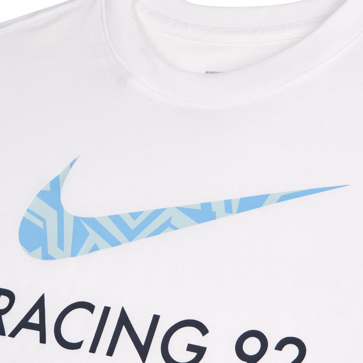 T-shirt graphique Nike Racing 92 blanc pour enfant