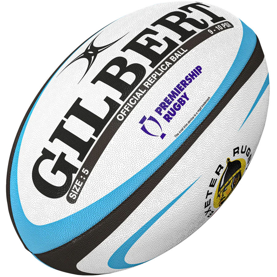 Ballon réplique Gilbert Exeter Chiefs taille 5