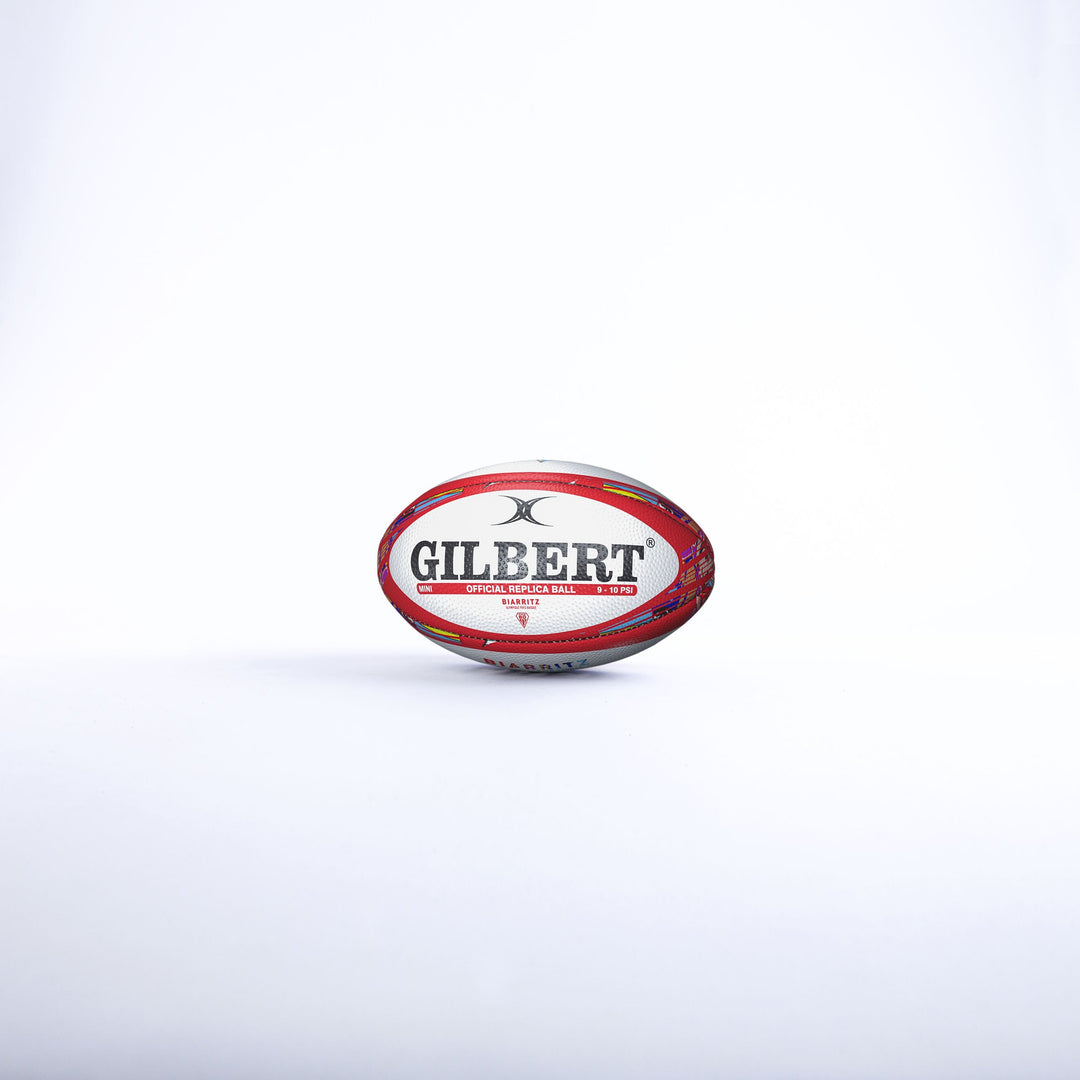 Mini ballon de rugby réplique Gilbert Biarritz