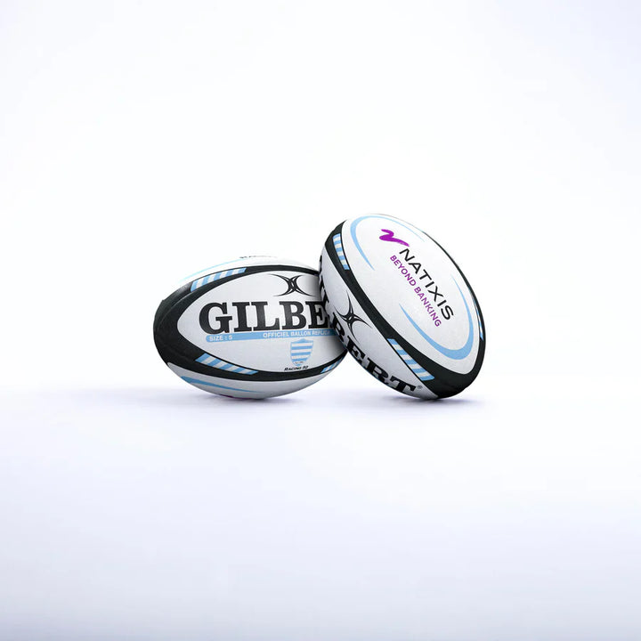 Ballon de rugby réplique Gilbert Metro Racing 92 taille 5