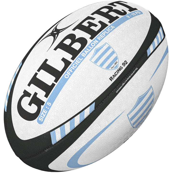 Ballon de rugby réplique Gilbert Metro Racing 92 taille 5