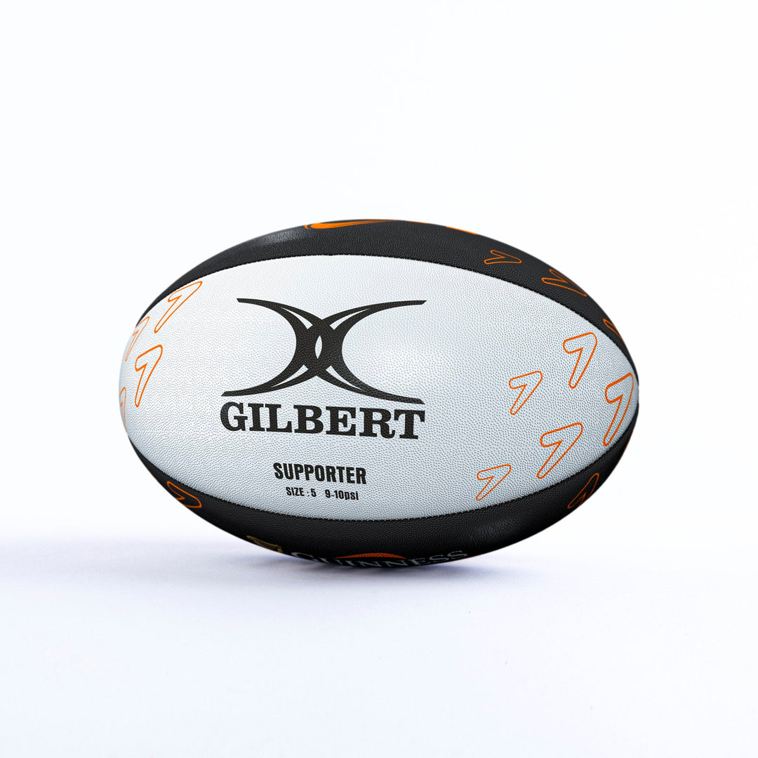 Gilbert Guinness Six Nations Supporter Rugby Ball Size 5