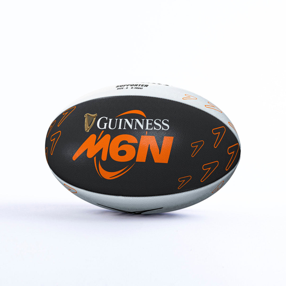 Gilbert Guinness Six Nations Supporter Rugby Ball Size 5